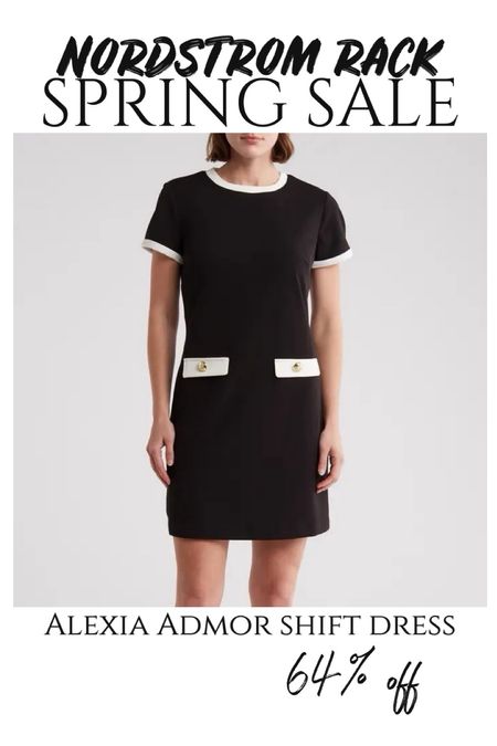 Nordstrom Rack spring sale 
Alexia Admor shift dress 64% off 

#LTKworkwear #LTKfindsunder100 #LTKsalealert