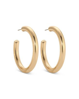 Large Thick Classic Hoop Earrings | Bloomingdale's (AU)
