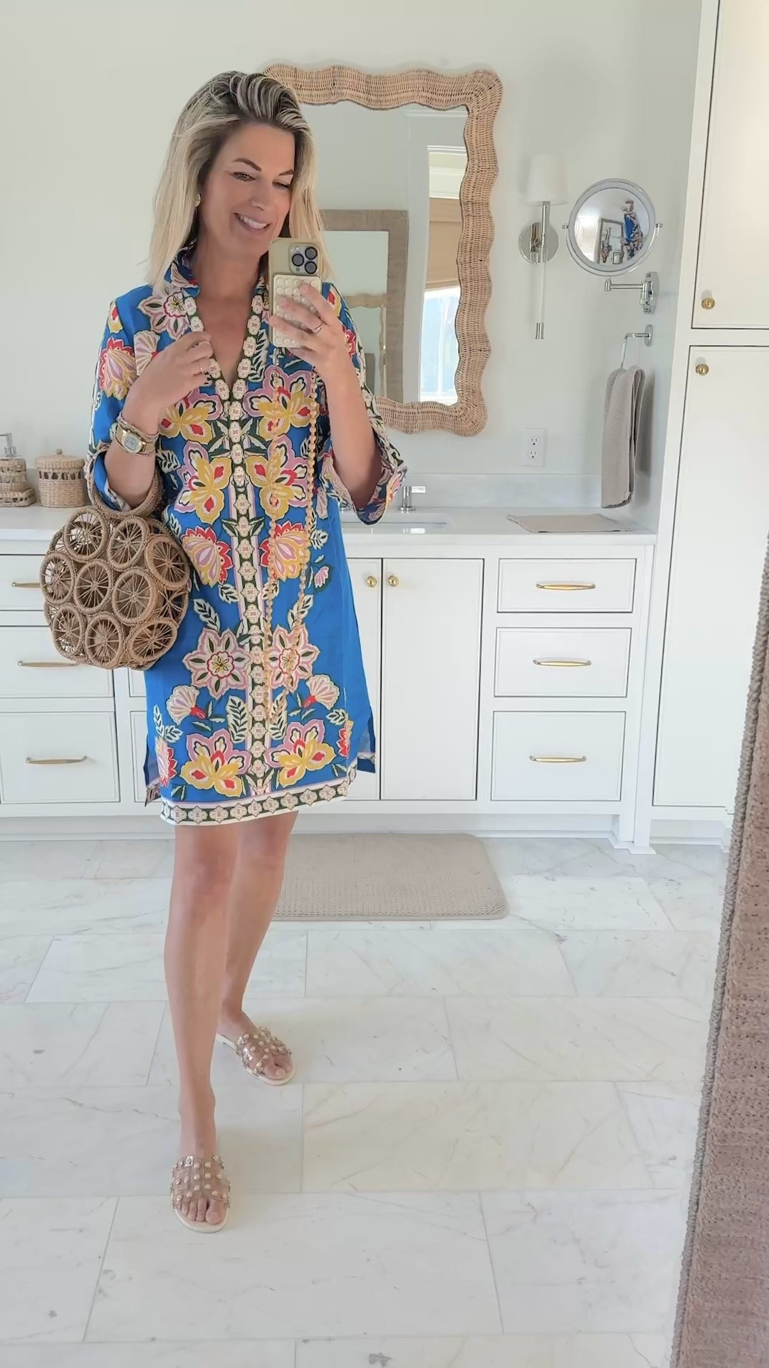Wearing size 4 long in this vacation dress. True to size.

#LTKootd #LTKSwim #LTKTall