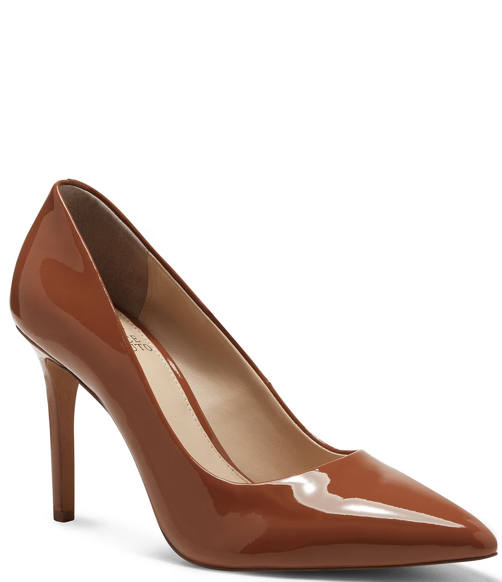 Savilla Patent Leather Pointed Toe Pumps | Dillard's