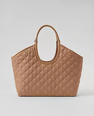 Weekend Quilted Tote Bag | Ann Taylor (US)