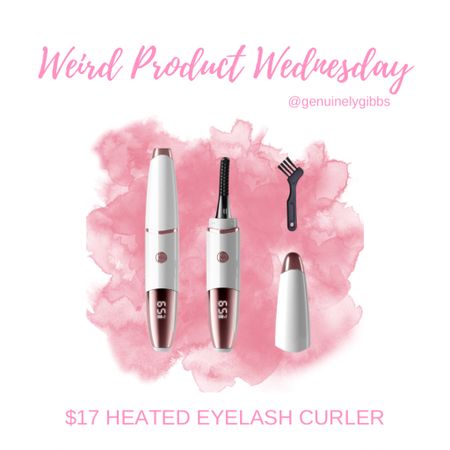 🔥✨ Weird Product Wednesday! ✨🔥

Today's weird beauty game-changer: The Heated Eyelash Curler! 🌟 Yes, you read that right. It's like a warm hug for your lashes! 😍

Why I like it: 
🫶🏻 Instant Curl- this baby gives you long-lasting, swoon-worthy lashes in seconds. AND it lasts all day! 
🫶🏻 Gentle Heat Fear not, my beauties! It's as gentle and easy to use. 🦋
🫶🏻 It’s affordable and convenient — no need to worry about glue, buying lashes, expensive fills etc. It’s effortless and easy to add into your morning routine. 

Curious? Intrigued? Bewildered? Click the link to shop and try something new. 

#WeirdProductWednesday #BeautyHacks #EyelashCurler #HeatedBeauty #InnovativeBeauty #MakeupMagic #LTKbeauty #EyelashGoals

#LTKstyletip #LTKsalealert #LTKbeauty