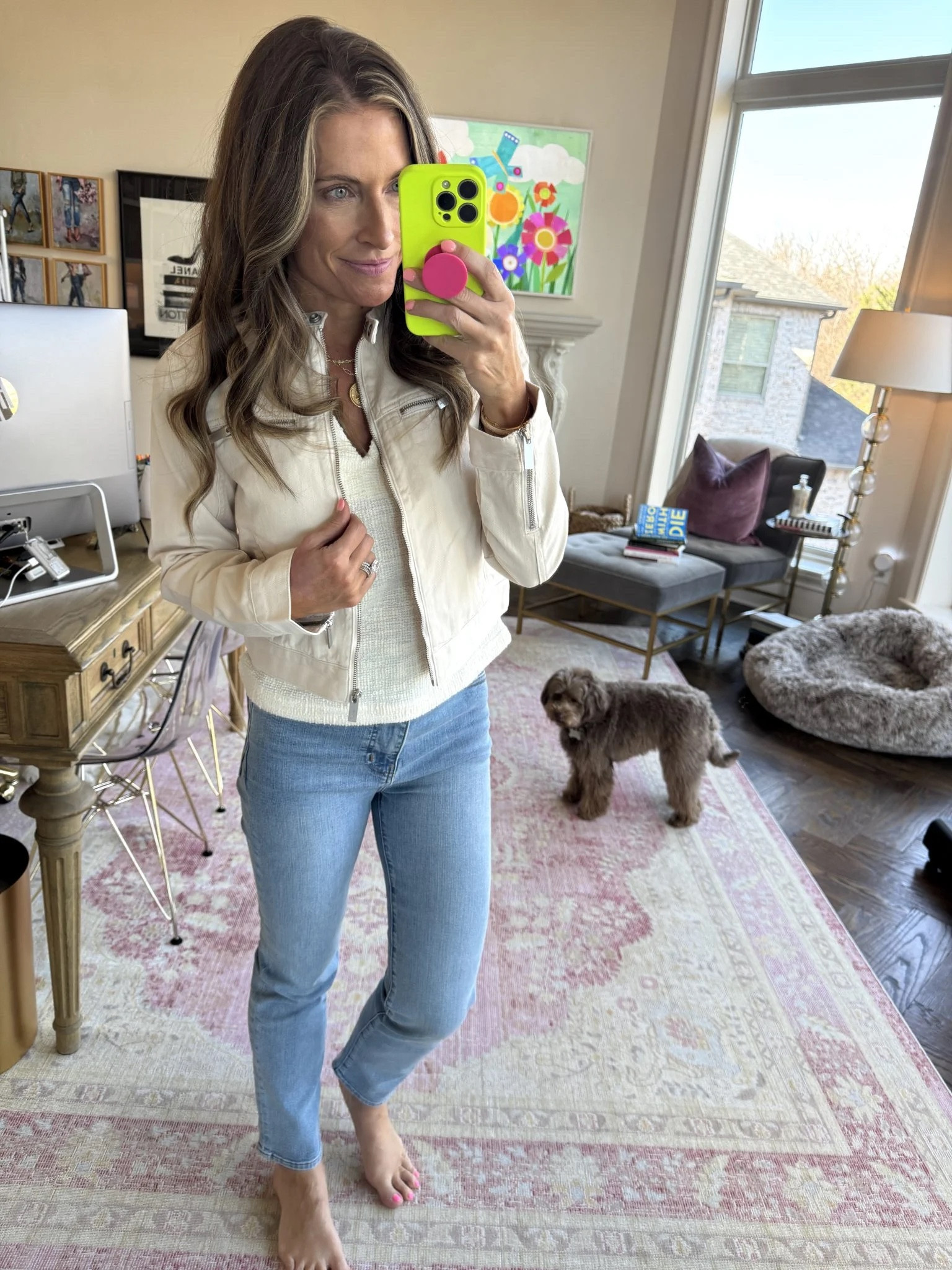 A cute moto jacket adds the perfect addition! 

#LTKStyleTip #LTKSeasonal