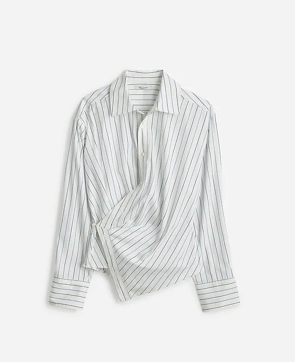 Asymmetric Button-Up Shirt | Madewell | Madewell