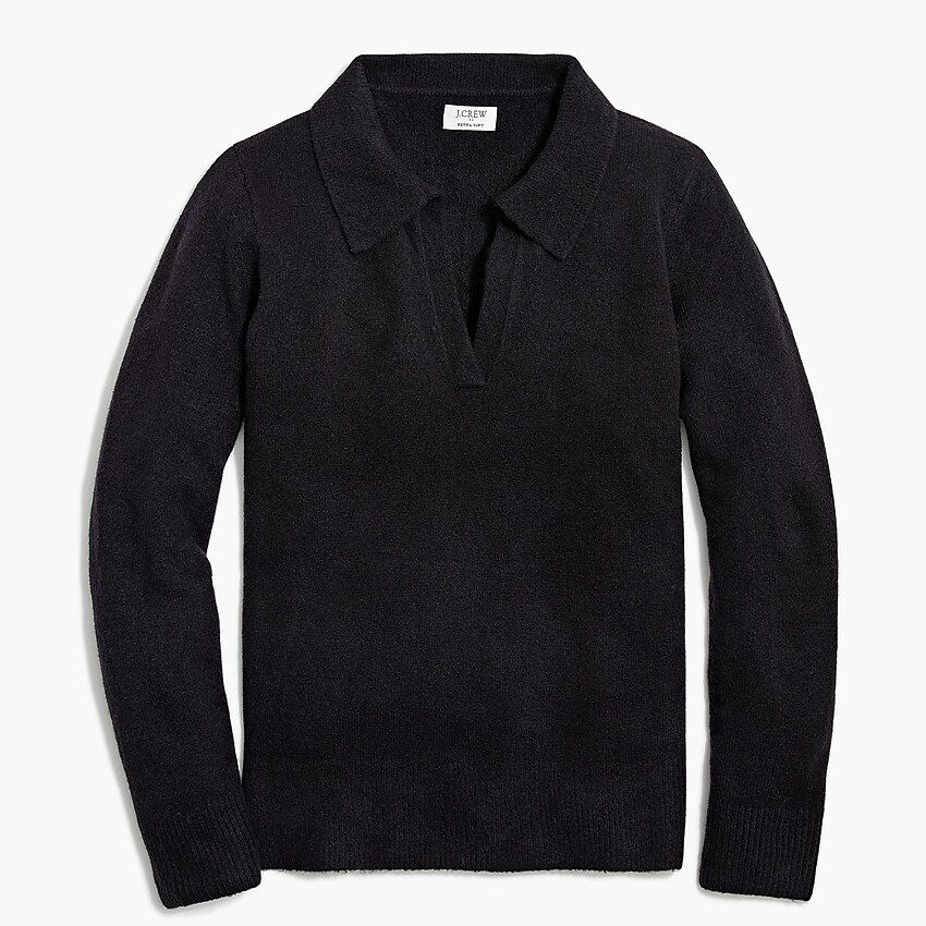 Polo sweater in extra-soft yarn | J.Crew Factory