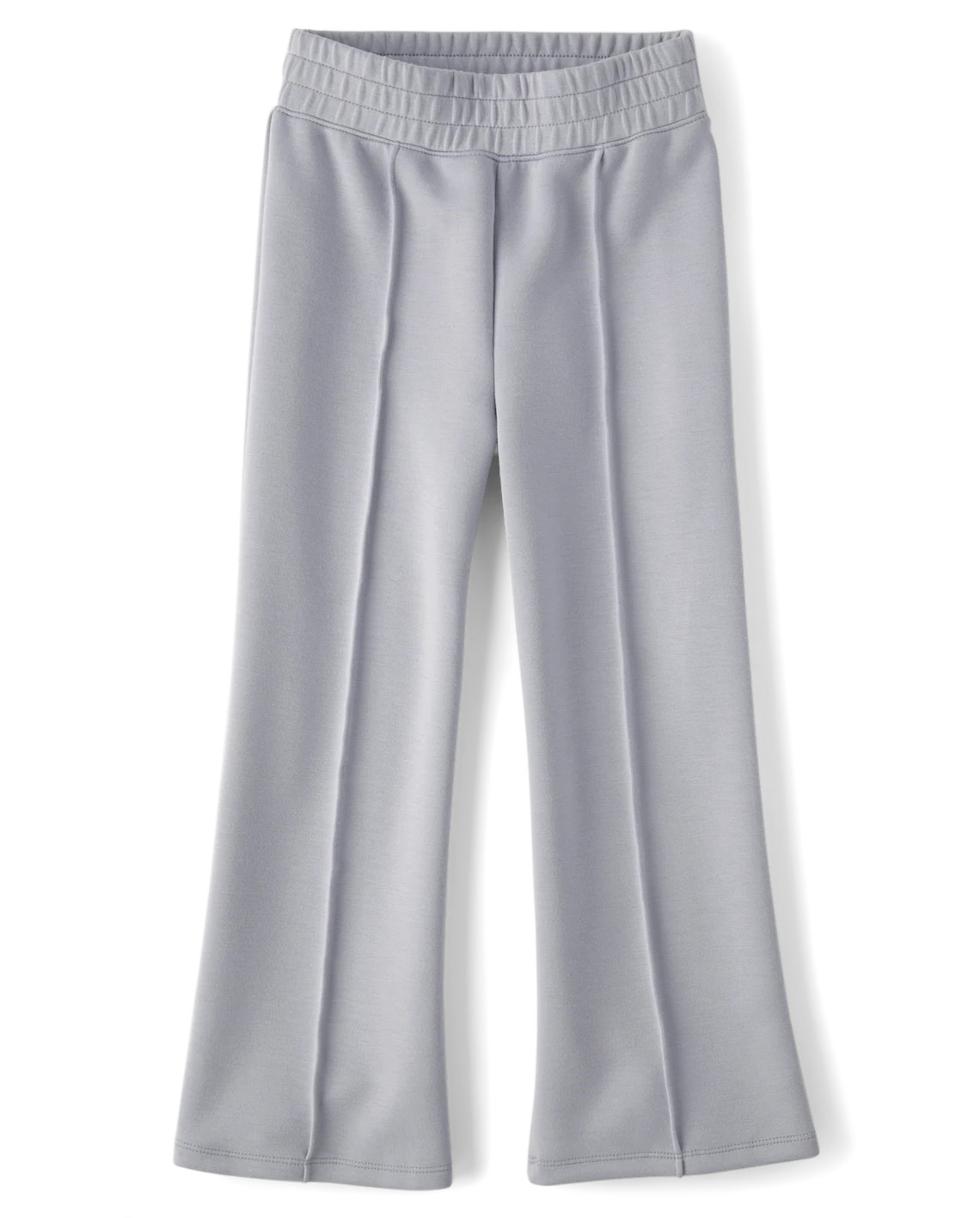 Girls Wide Leg Scuba Lounge Pants - gray | The Children's Place