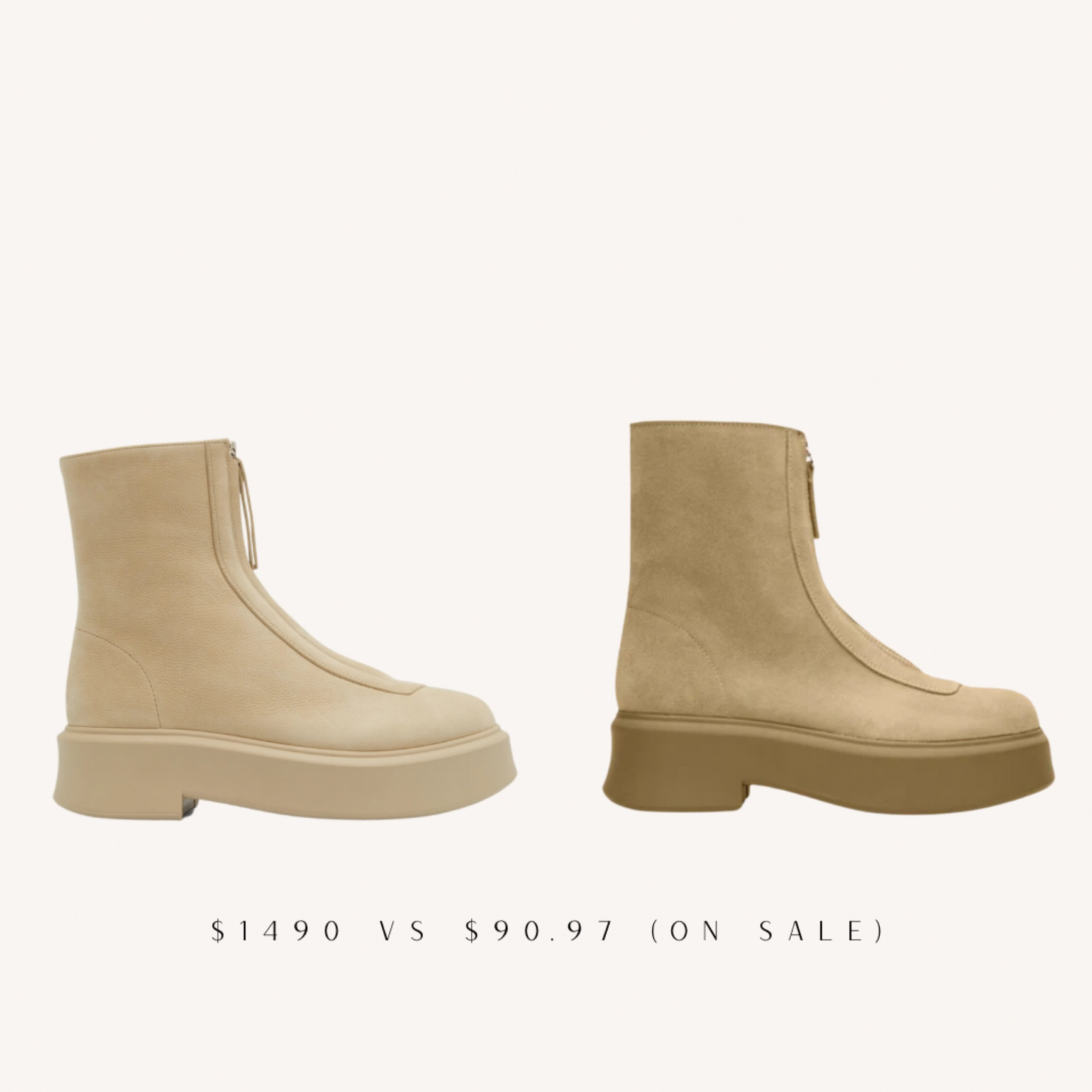 Use code “Treat” to save on these zipper boots! Also come in other colors & fabrics - my fave is the black leather or chocolate suede. 

#LTKFindsUnder100 #LTKStyleTip #LTKShoeCrush