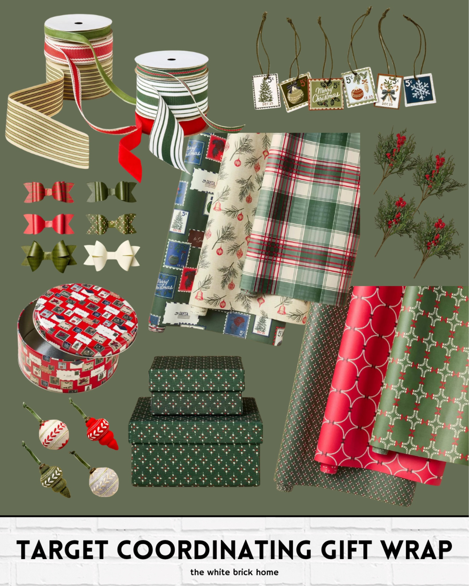 New target gift wrap released today! This usually sells out quickly, so now is the time to grab some fun coordinating gift wrap! 

Gift wrap, Christmas gift wrap, holiday gift wrap, wrapping paper, gift topper, gift wrap target, target, hearth and hand, hearth and hand Christmas, Christmas decor, Christmas decor, Christmas decorations, holiday 2024, gift tags. 

#LTKHome #LTKSeasonal #LTKFindsUnder50