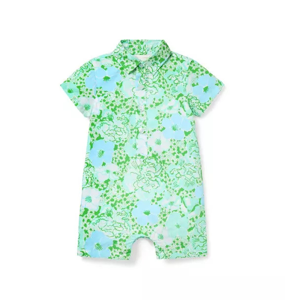 Lilly Pulitzer x Janie and Jack Lavi Baby Romper | Janie and Jack