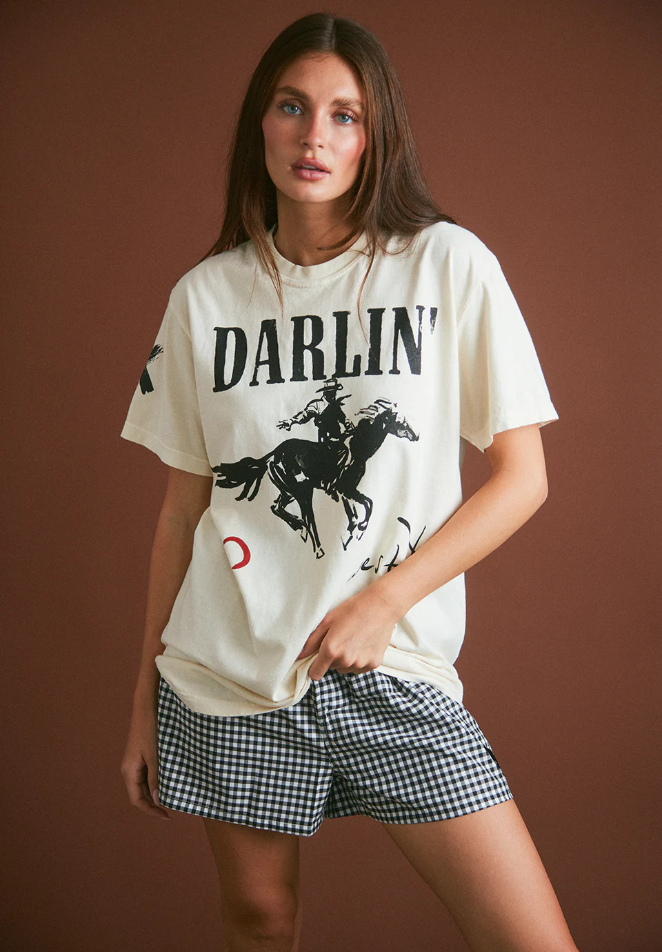 HORSEMAN Short Sleeve - Ivory | Darlin'