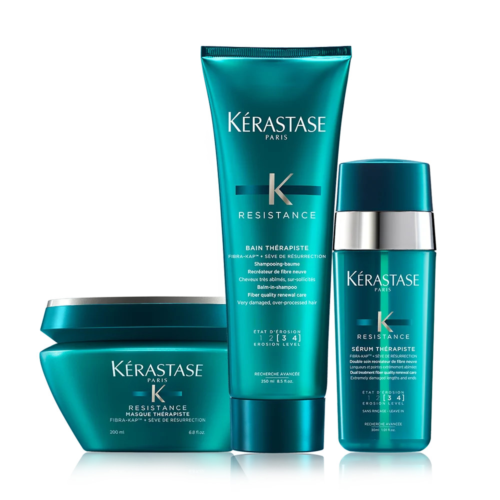 Résistance Thérapiste Damaged Hair Deep Treatment Hair Care Set | Kerastase US