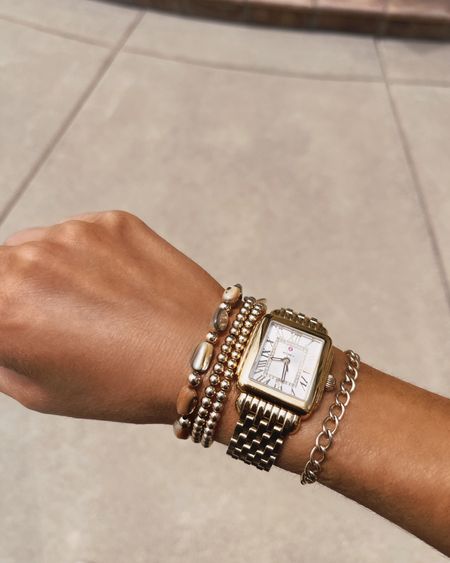 Here is a closer look at one of my favorite gold watches! I’ve had this watch for years and it’s worth the splurge in my opinion, StylinByAylin 

#LTKstyletip #LTKSeasonal