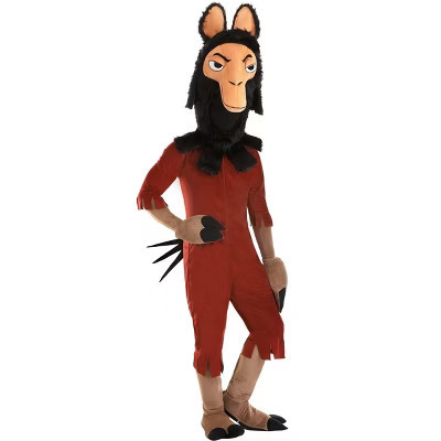 HalloweenCostumes.com Large Men Mens Emperor's New Groove Kuzco Halloween Costume, Orange/Black/Brown | Target