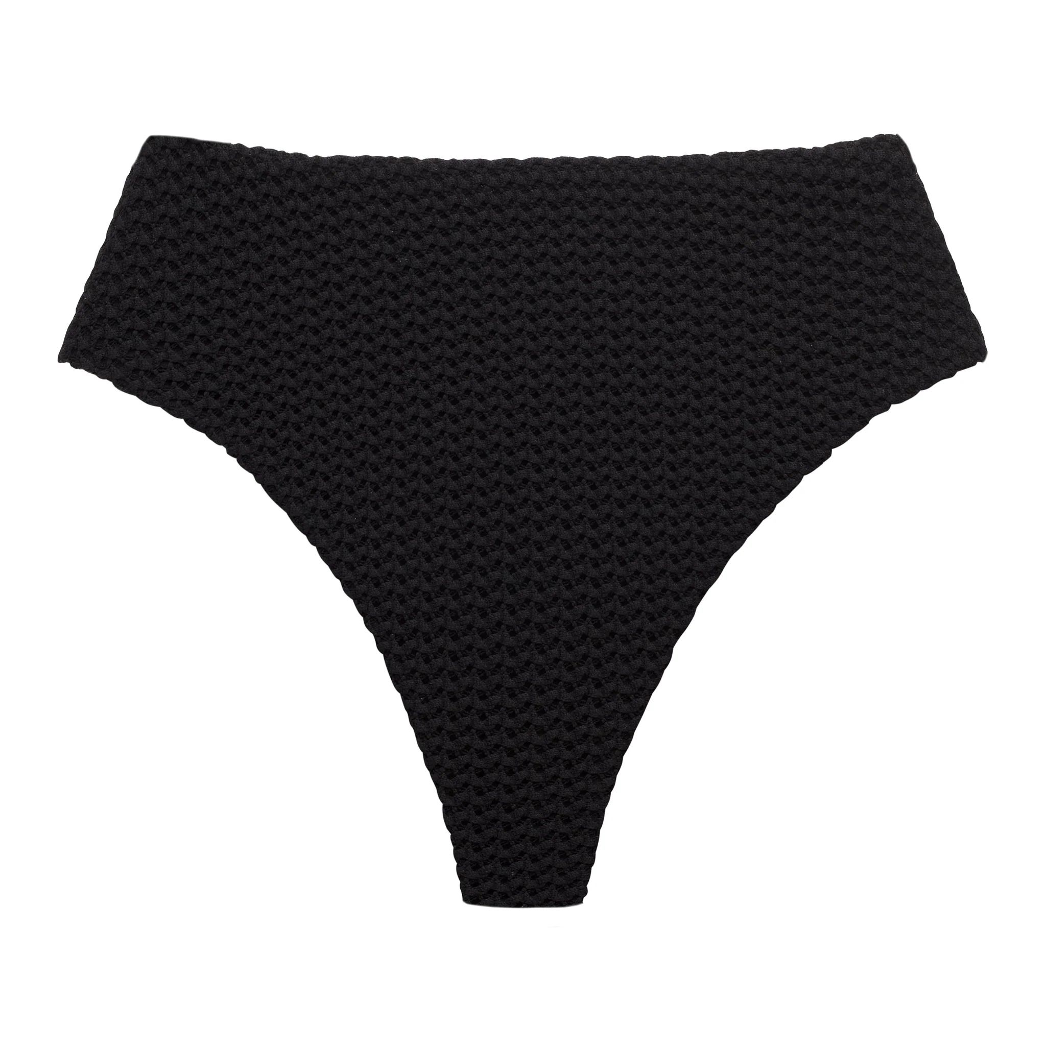 Black Crochet Paula Bikini Bottom | Montce