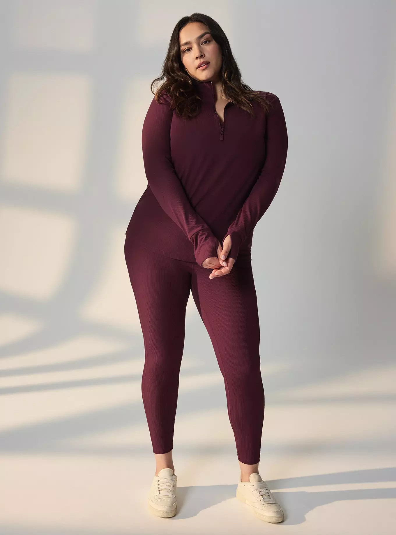 TRU Performance Rib V-Band Active Legging | Torrid (US & Canada)