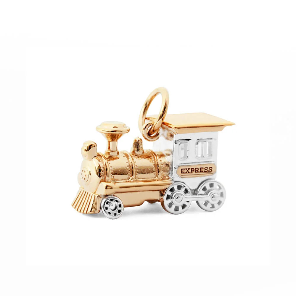 Locomotive Charm, Gold | Jet Set Candy (US)