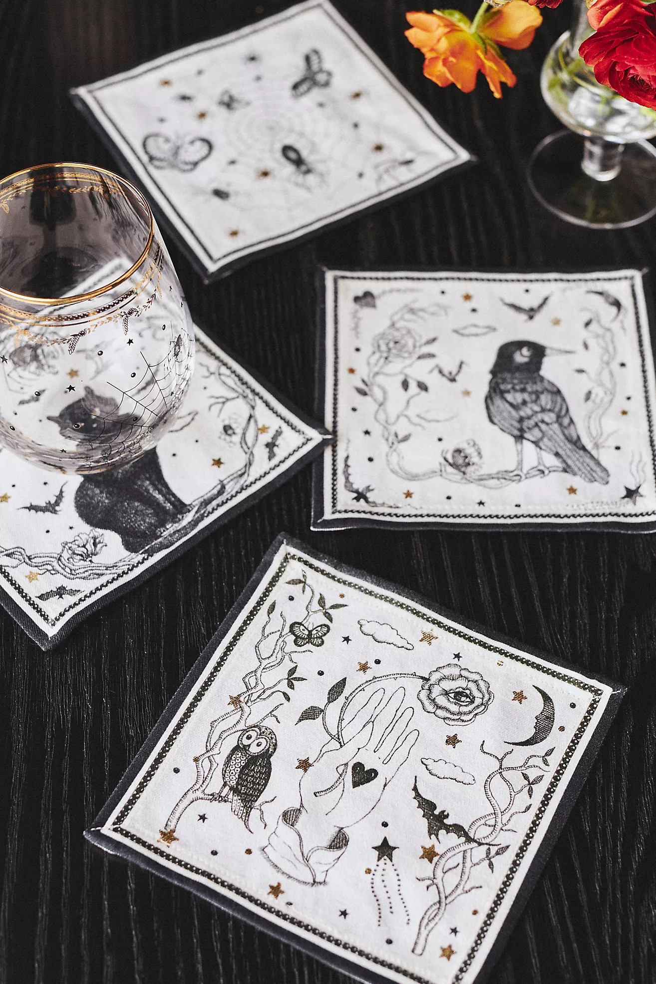 Florence Balducci Cocktail Napkins, Set of 4 | Anthropologie (US)