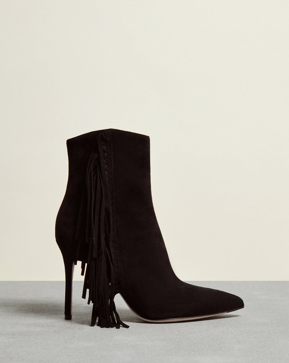 Nyomi Fringe Bootie | Veronica Beard