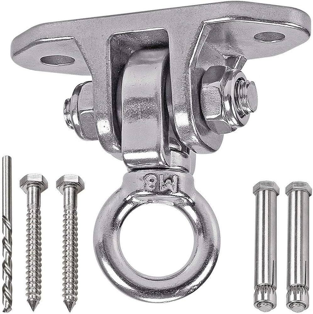 9M Stainless Steel 304 Heavy Duty Hanger Playground Porch Swing Sandbag Yoga Chammock Cradle Wood... | Amazon (CA)