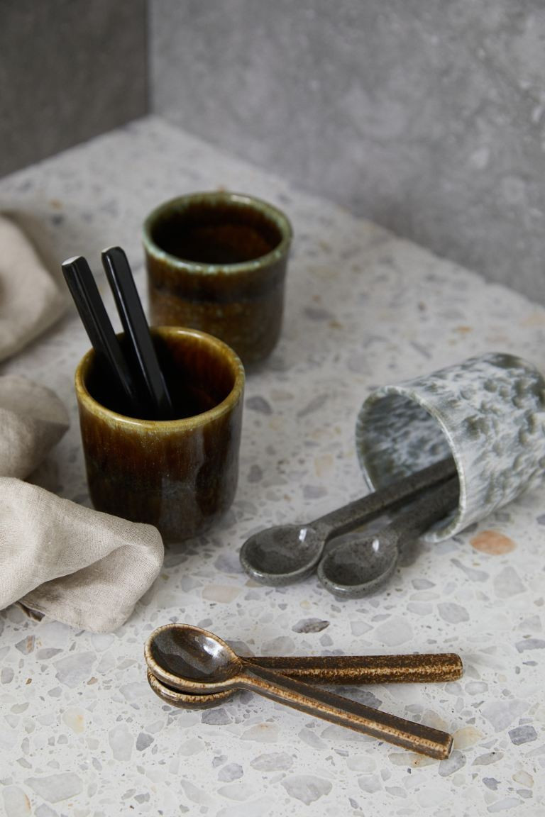 3-pack Porcelain Teaspoons | H&M (US + CA)