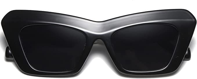 AIEYEZO Modern Cateye Sunglasses for Women Retro Square Cat Eye Shaped Sun Glasses with Stylish F... | Amazon (US)