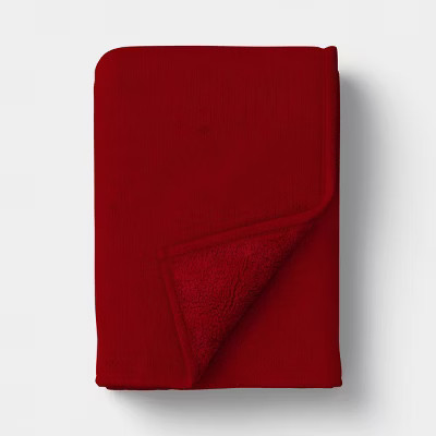 Gauze Throw with Cozy Reverse - Threshold™ | Target