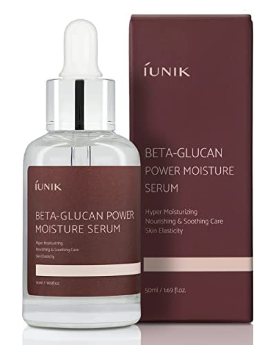 IUNIK Beta-Glucan Power Deep Moisture Vegan Serum 400,000 ppm Intense Hydration Mushroom Yeast Ex... | Amazon (US)