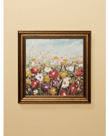 24x24 Still Life Floral Framed Wall Art | HomeGoods