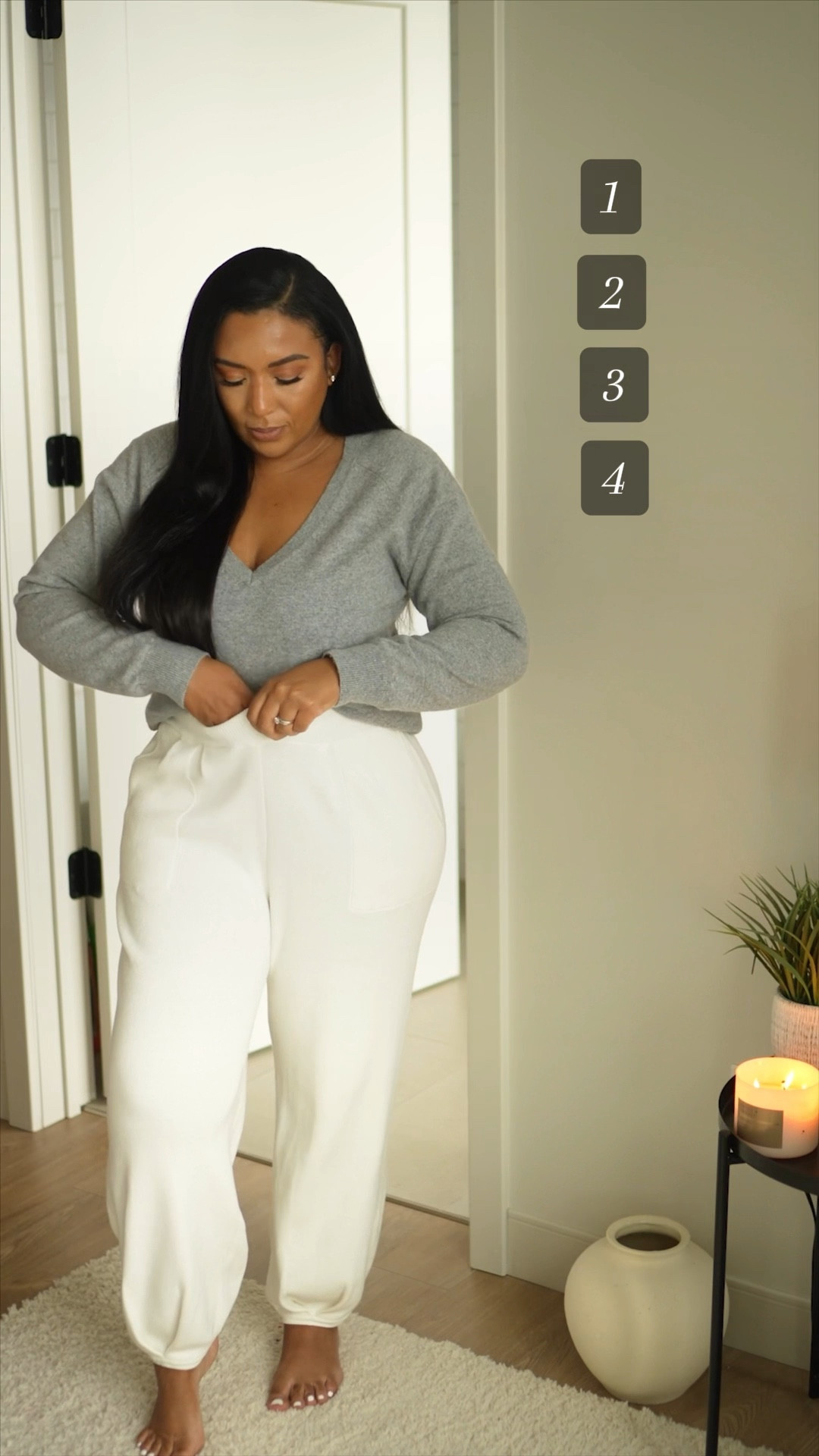 A Wool Cashmere Blend Sweater & Knit Pants that are apart of an Amazon Lounge Set makes getting dressed easy & comfortable. 

#LTKSeasonal #LTKstyletip #LTKhome