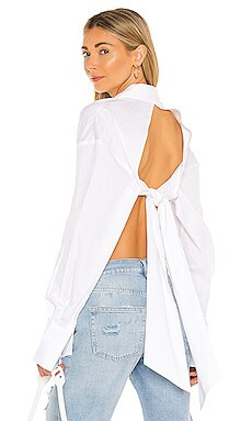 SER.O.YA Mel Top in White from Revolve.com | Revolve Clothing (Global)