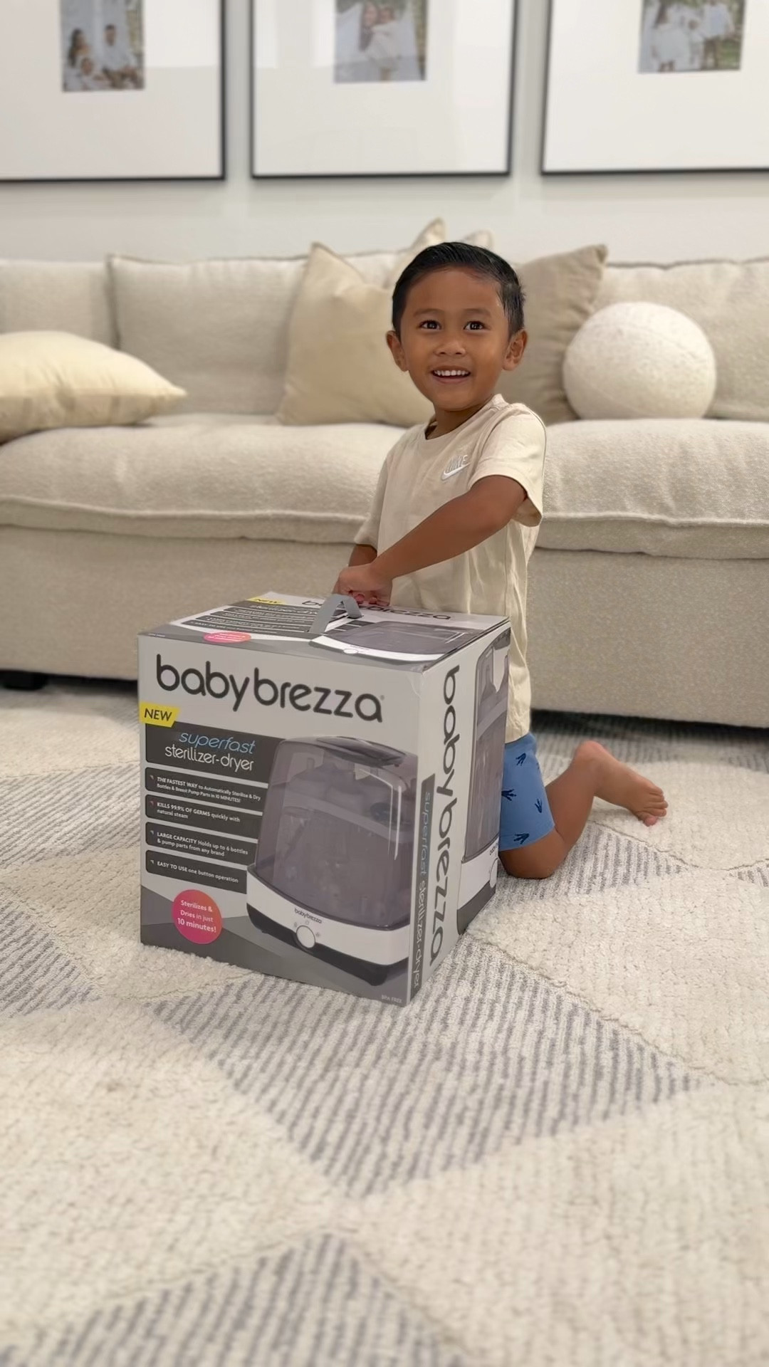 Big brother wants to test out all the baby gadgets today! @babybrezza has so many cool things for baby. This super fast sterilizer and drying bottle system is a must have for when baby sister is here. So easy to use and the bottles + accessories literally came out so clean and dry! 
•
• shop my code 15OFF_WADUPBEEE will save $15 off of $100+ order. Includes sale items! Definitely a great #babyshower item for expecting mamas 💕
•
•
•
#babybrezza #sponsored #babybrezzamoments 

#life #expectingmoms #lifeadventure #adventure #journey #love #baby #momtobe #momlife #boymom #genderrevealparty #genderreveals #thebump #pregnancyannouncementideas #pregnancydiary #preggobelly #babyannouncements #firsttrimesterproblems #secondtrimester #thirdtrimester #onlychild@babybrezza