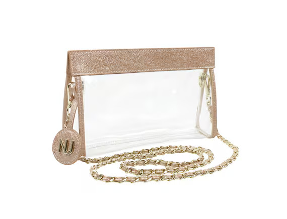 Clear Stadium Purse / NU Women Handbags / Clear Purse / Clear Crossbody / Clear Handbag Purse / C... | Etsy (US)