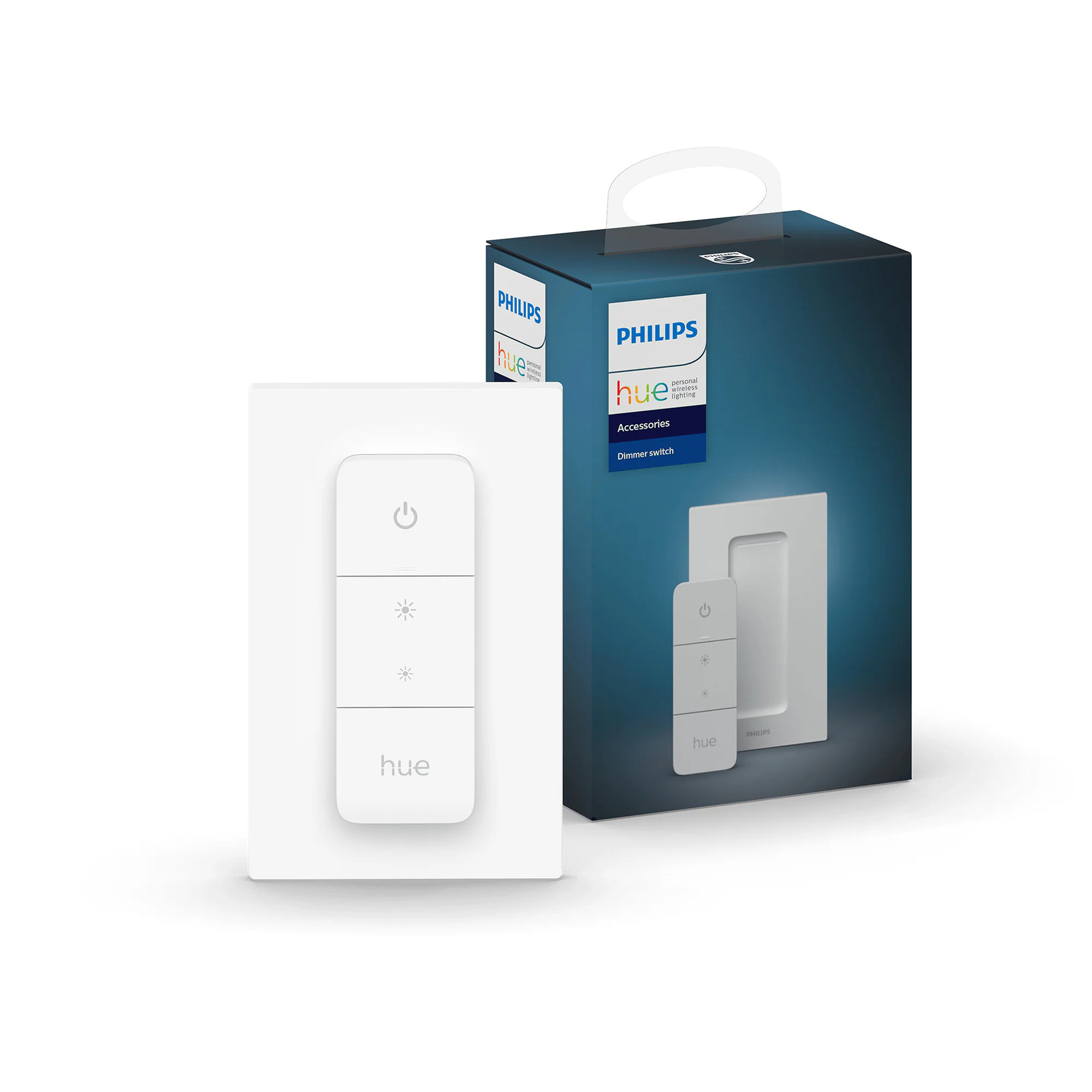 Philips Hue Multi-location Smart with LED Touch Light Dimmer with Wall Plate, White | 562777 | Lowe's