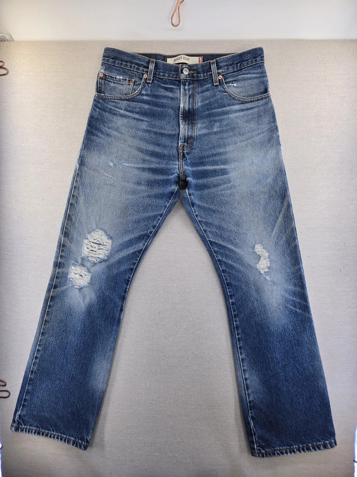 Vtg Levis 517 Jeans Mens 34x32 Fade Distressed Whiskers Honeycomb Y2k USA W34" | eBay | eBay US