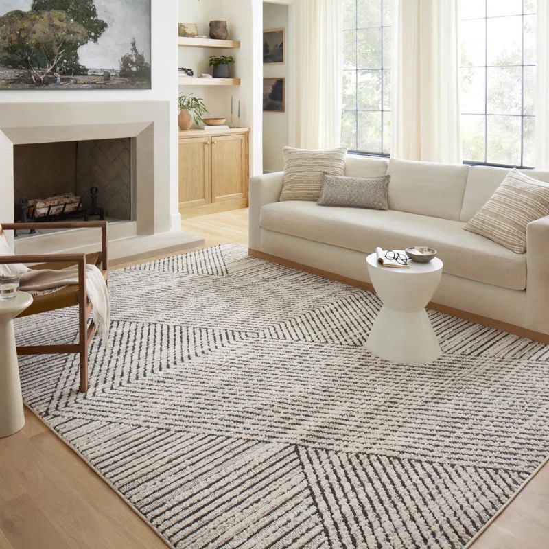 Anchise Striped Rug | Wayfair North America