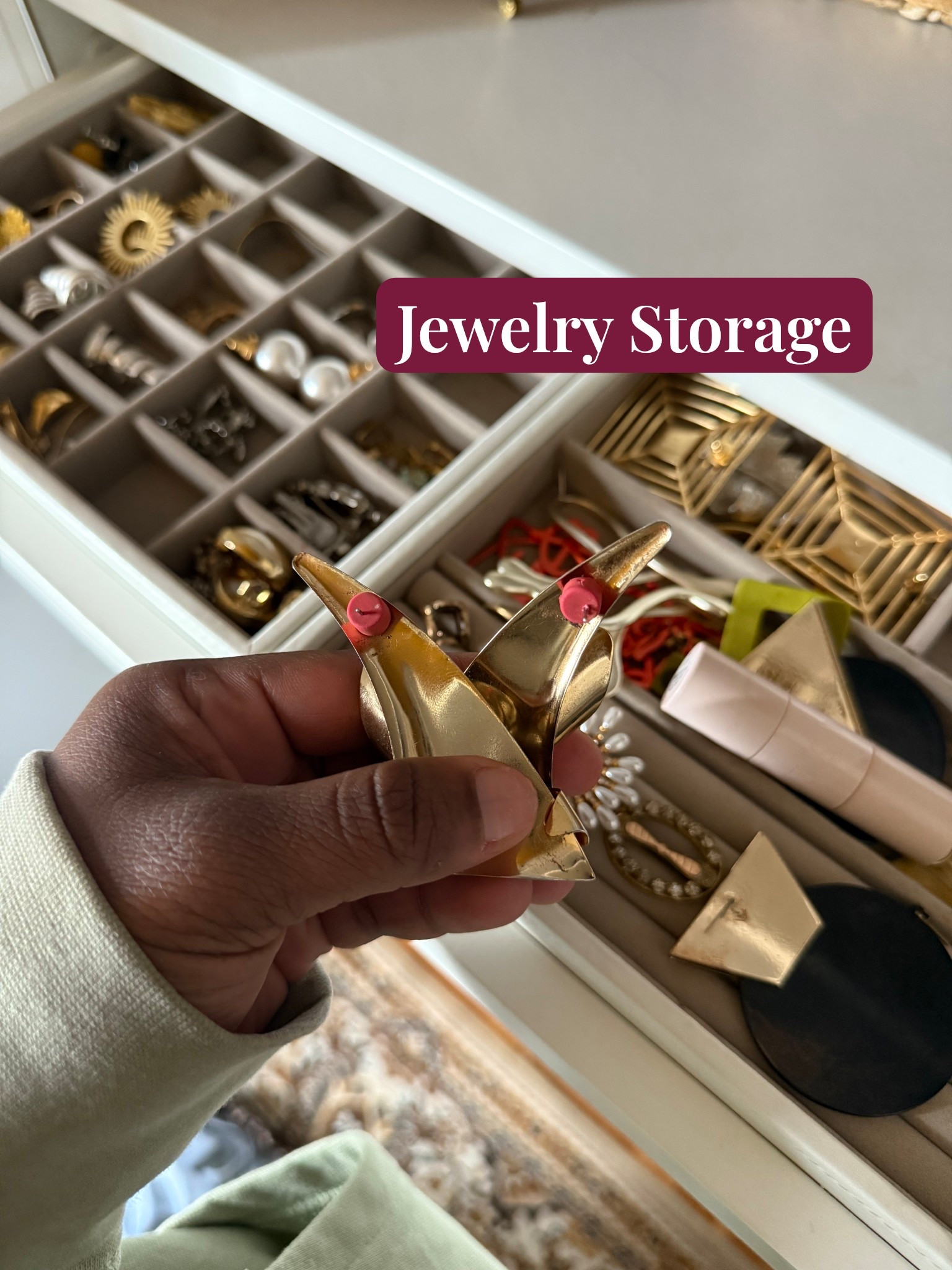 I have so much jewelry! This is what I use to keep it organized. 

#LTKHome #LTKselfcare #LTKFindsUnder100