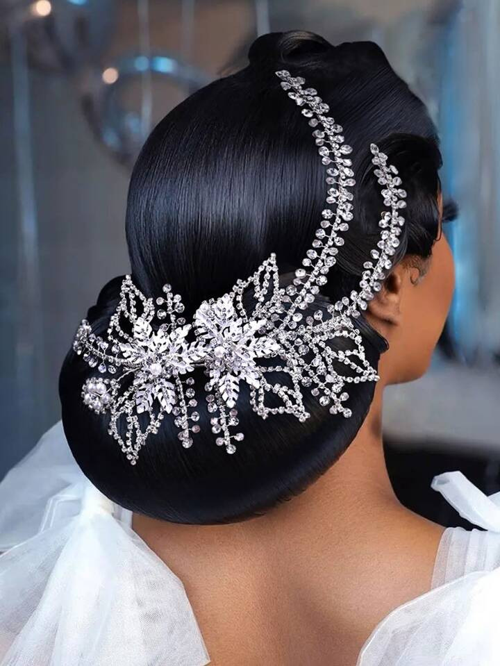 Rhinestone Decor Bridal Headwear for wedding | SHEIN