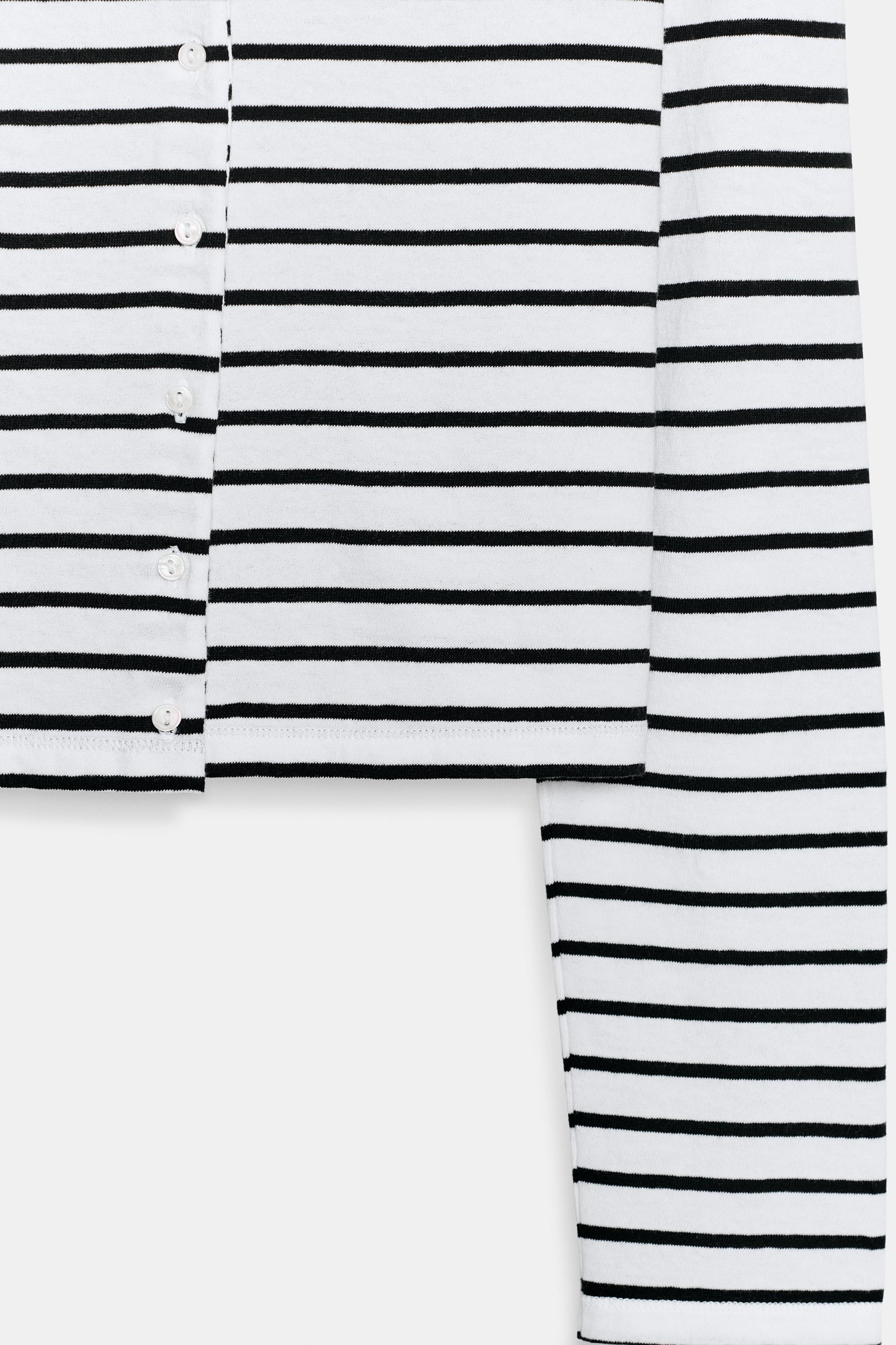 100% COTTON BUTTON T-SHIRT | Zara US