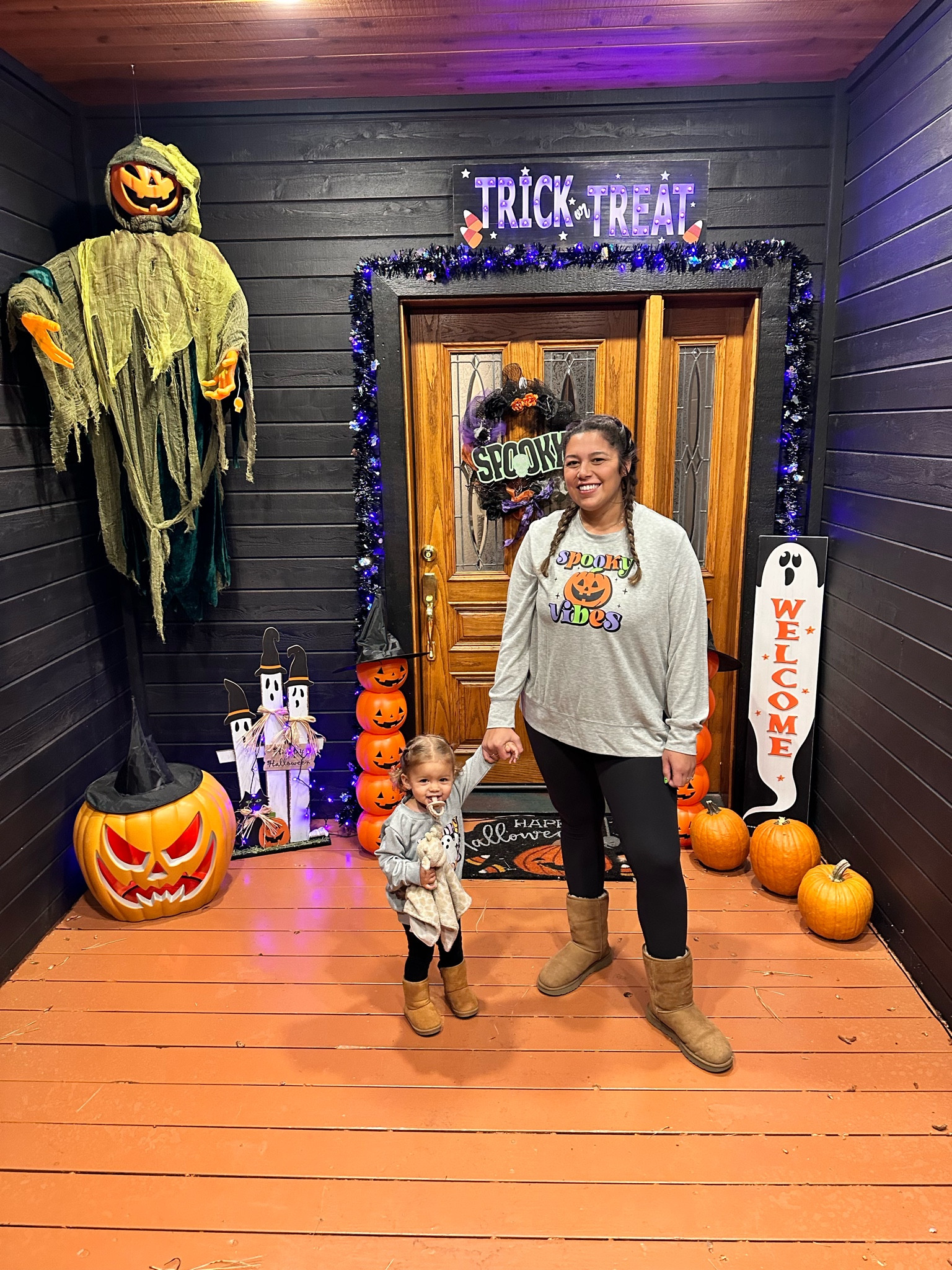 Halloween matching with my mini! Love our matching ugg boots for winter. #matching #twinning #uggboots 

#LTKfamily #LTKHalloween #LTKSeasonal