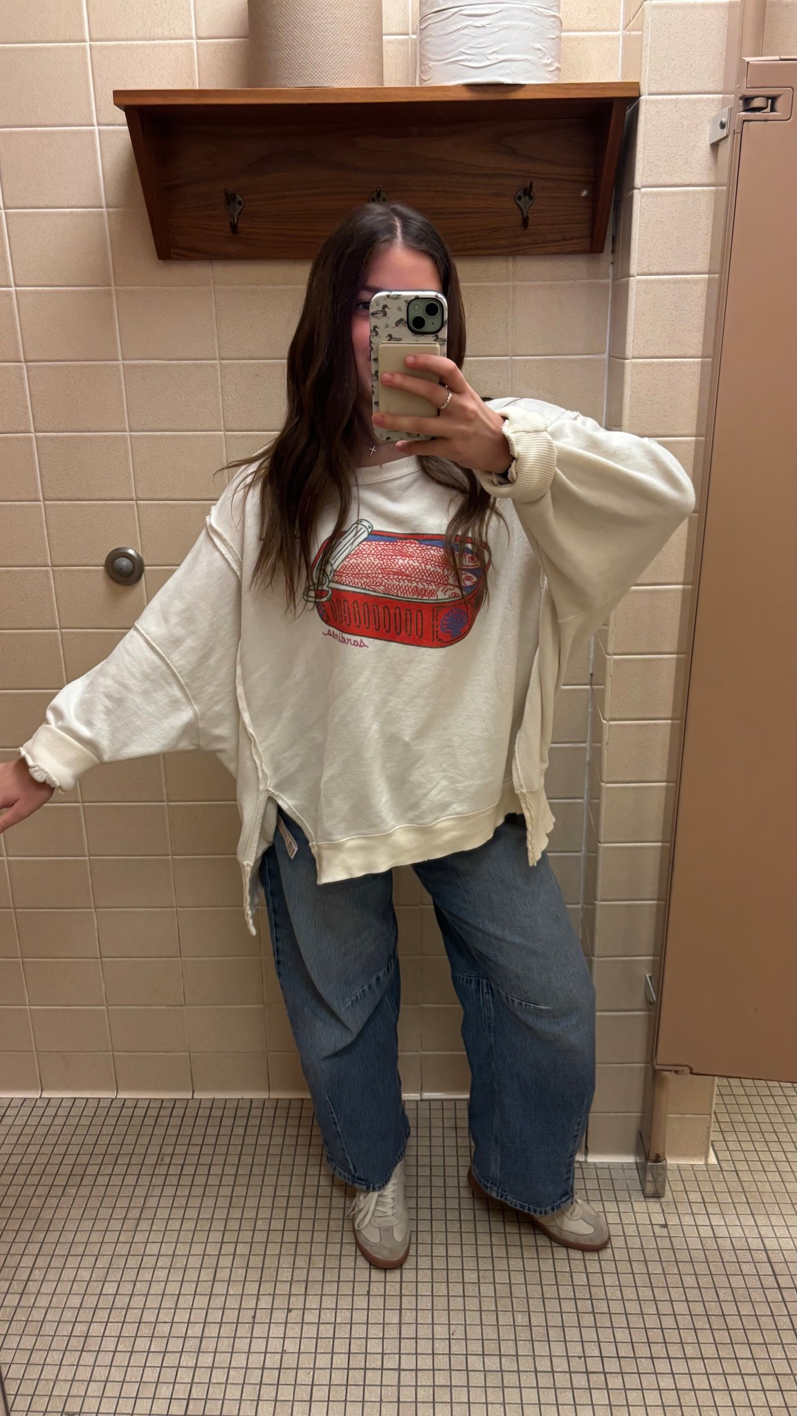 my fave bathroom on campus for a quick fit check 

#LTKootd #LTKgrwm #LTKdayinmylife