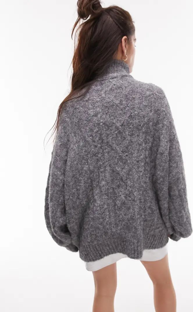 Oversize Cable Knit Sweater | Nordstrom