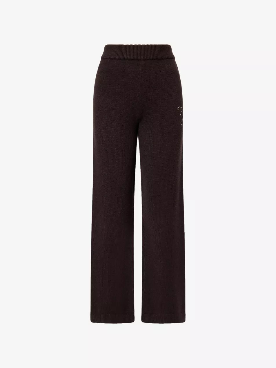 Jackson Wide Leg Knitted Trousers | Selfridges