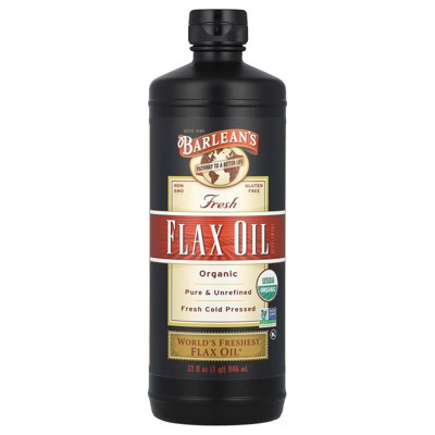 Barlean's Organic Fresh Flax Oil, 32 fl oz (946 ml) | Target