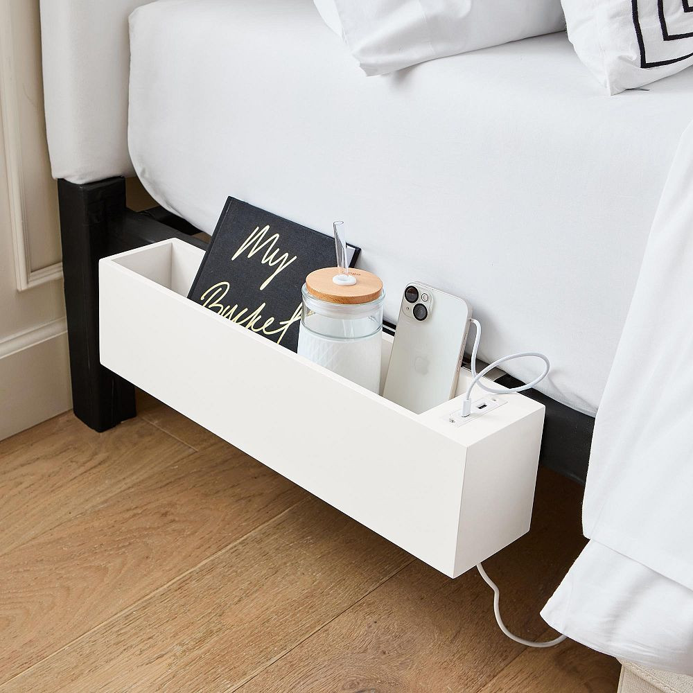 Charging Bedside Caddy | Pottery Barn Teen