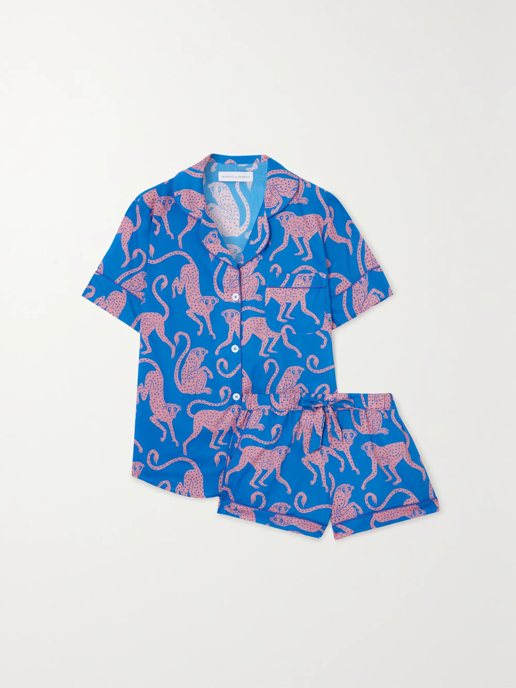 + NET SUSTAIN Chango printed organic cotton pajama set | NET-A-PORTER (US)