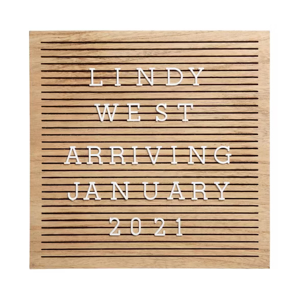 Pearhead Wooden Letterboard | Target