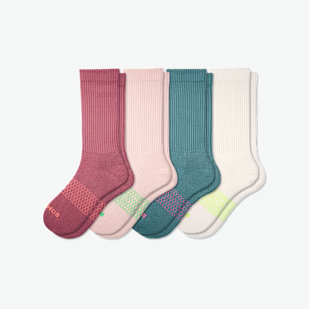 Women's Solids Calf Sock 4-Pack | Bombas