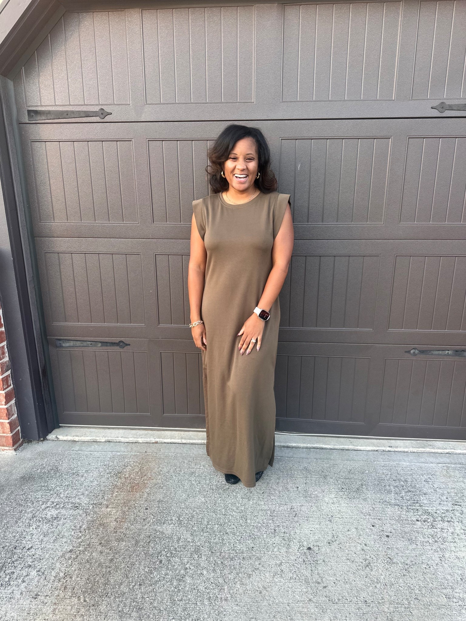 This dress is so versatile and perfect for fall! I’m 5’2 and 147lbs wearing a size small #fallfashion #workingmom #momlife 

#LTKSaleAlert #LTKHoliday #LTKFamily