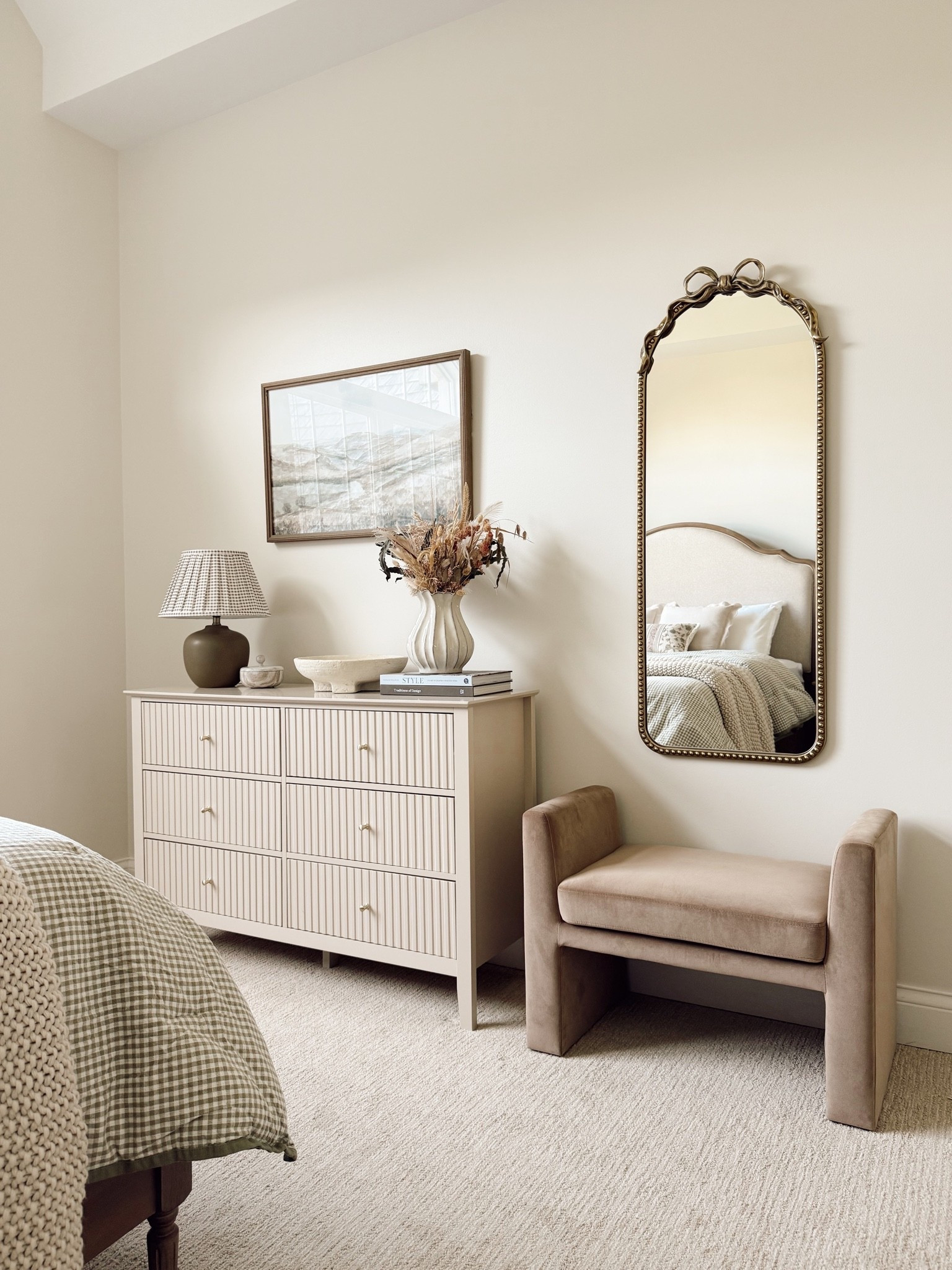 Guest bedroom dresser setup

#LTKHome