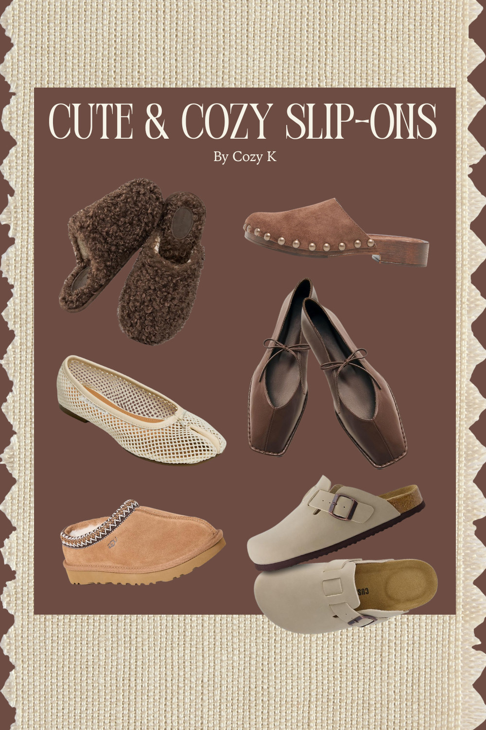 some cute slip-ons for every occasion that totally fit a cozy-girl aesthetic 👡🕯️🤎 

 #LTKSeasonal #LTKBeauty